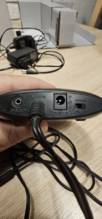 Retro słuchawki bezprzewodowe na podczerwień Philips  SHC2000