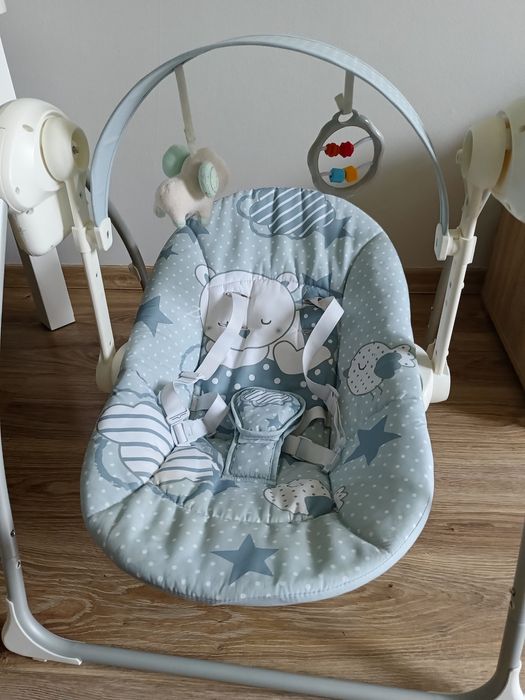 Bujak dla niemowląt Smiki 3-9 kg leżaczek z wadą