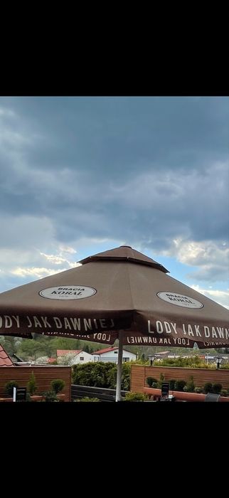 Parasol  ogrodowy poszycie  stelaz parasola caly komplet duzy 4,5m