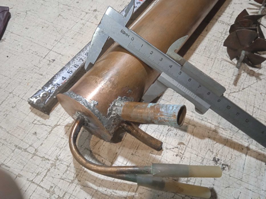Дистиллятор медный на 2" и на 1.5"