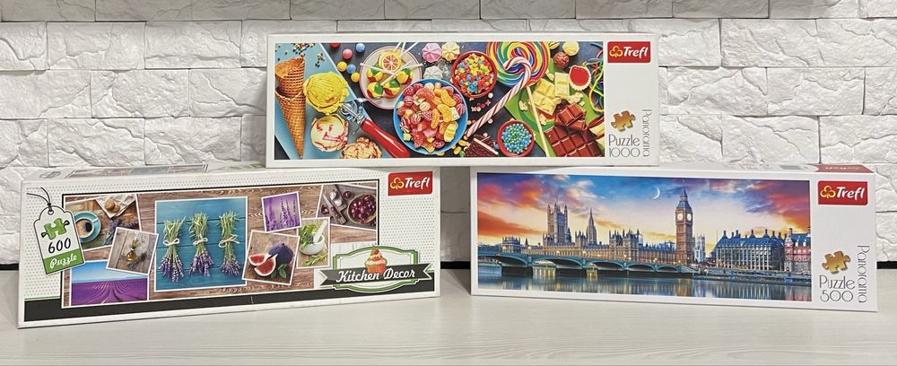 Набір пазлів з 5 коробок