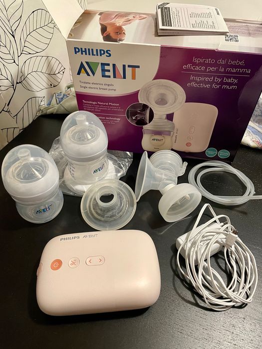 Bomba elétrica Philips Avent rosa