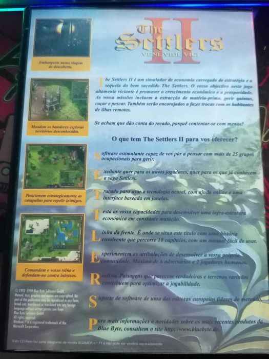 The Settlers II jogo Pc como novo (Raro)