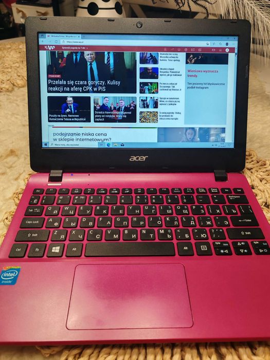 Acer E3 112 uszkodzony