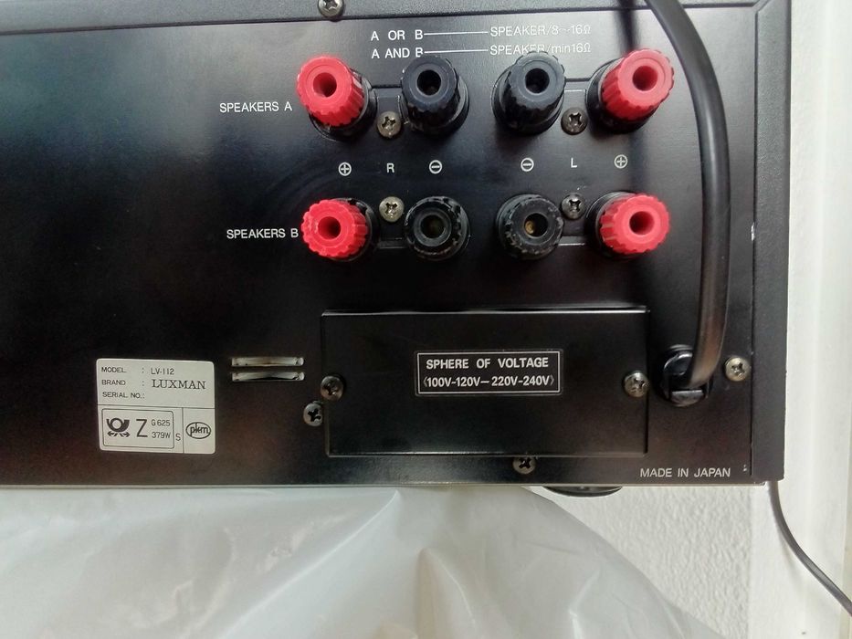 LUXMAN LV112 Amplificador excelente estado