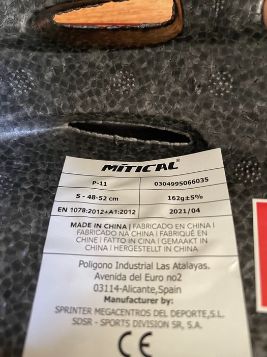 Capacete NIVO criança tamanho S