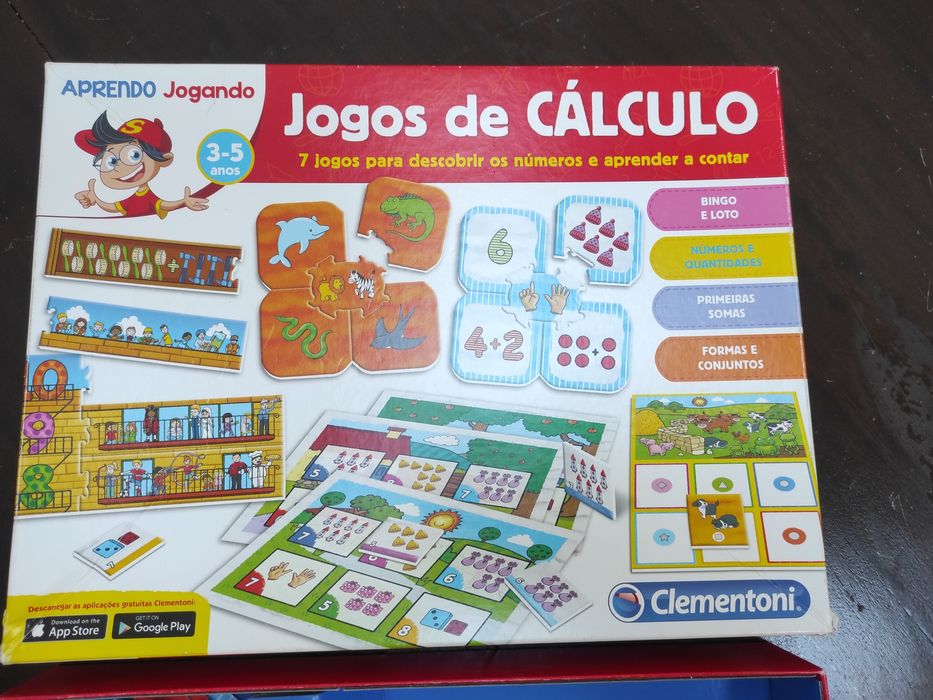 Jogos de cálculos para criança