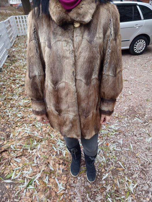 Продам шуба із лоскутків норки