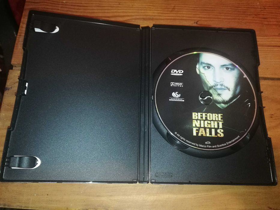 BEFORE NIGHT FALLS	DVD (sem legendagem - áudio Inglês)