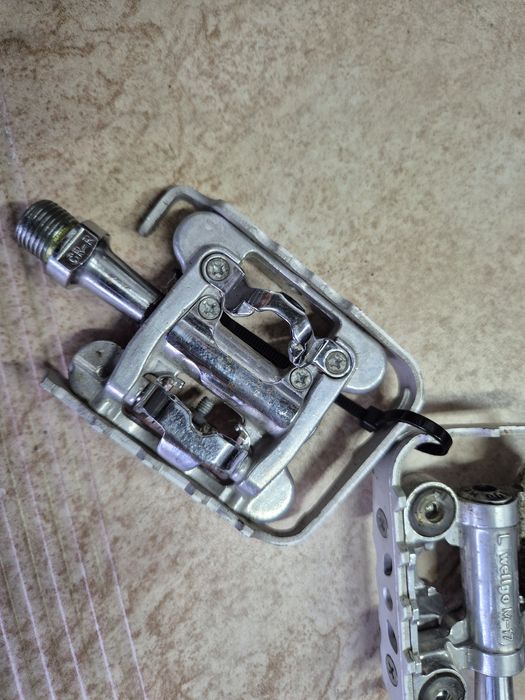 Pedaly platforma plus SPD dwustronne Wellgo M17