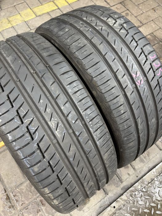 2x Opona letnia Continental 225/40/18 (super stan, 6,2mm, 2023)