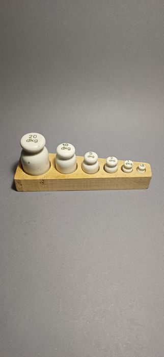 Odważniki ceramiczne prl