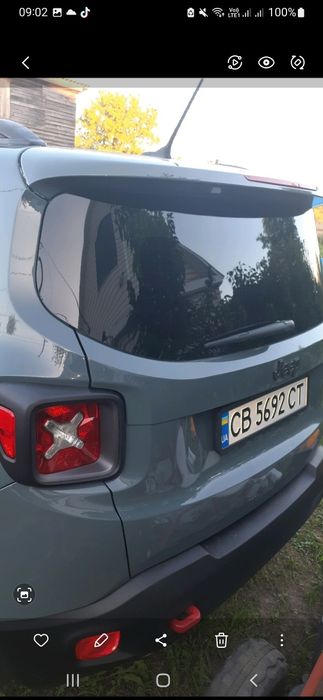 Продам авто, Джип ренегат, 2015года.газ бензи.полний привод.н