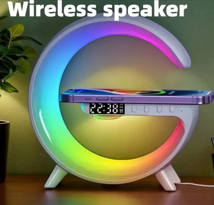 Бездротовий колонка Kouzone з атмосферним підсвічуванням біля ліжка та