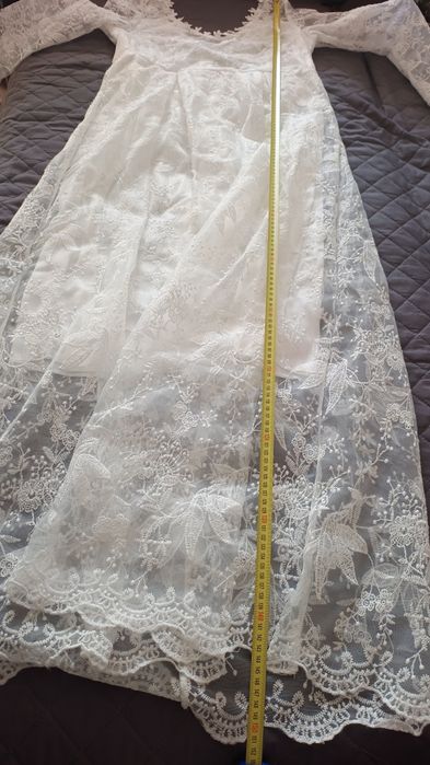 Nowa Suknia Ślubna Glamour Koronkowa Plus Size