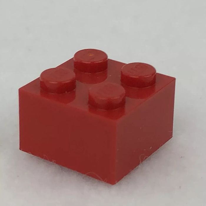 LEGO Belka Cegła Brick 2x2 czerwony 3003