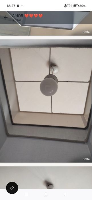 Candeeiro incluído lâmpada