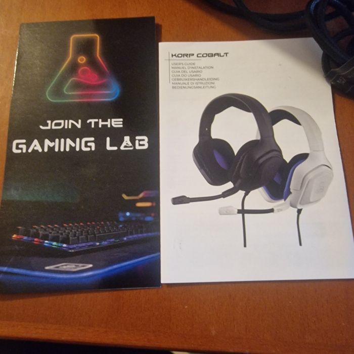 Słuchawki Kord Cobalt Gaming Headset
Obserwuj
THE G-LAB KORP Cobalt Ze