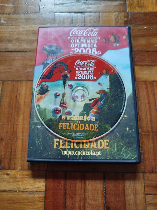 DVD Coca Cola A Fábrica da Felicidade