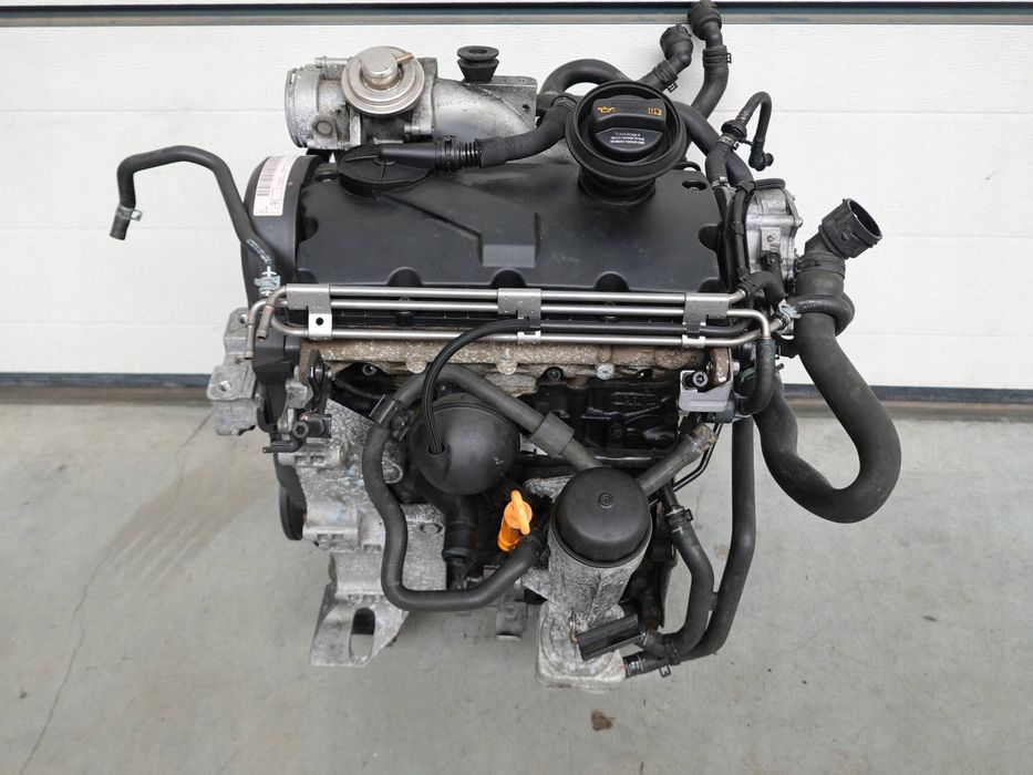vw new beetle 1.9 tdi 105km bsw silnik kompletny turbo wtryski skoda seat