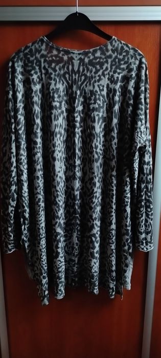 Ładna Duża Tunika oversize H&M w panterkę L stan idealny