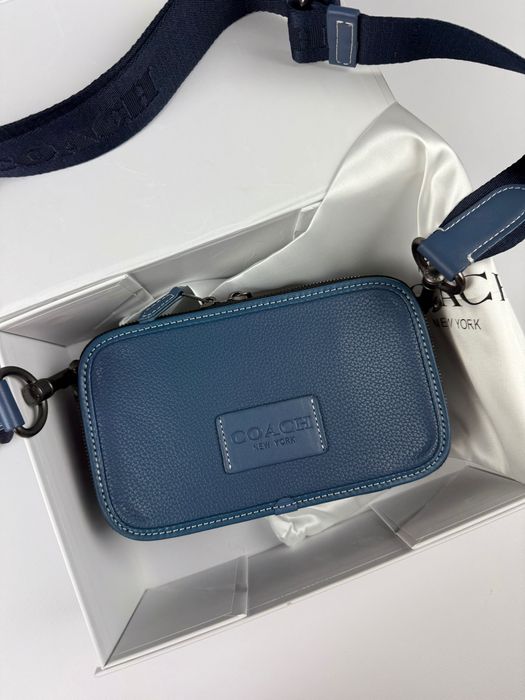 Чоловіча мужская сумка Coach коуч оригінал