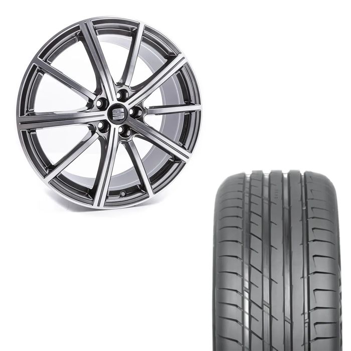 NOWE ORYGINALNE Koła Seat 20" Leon Formentor Ateca Altea Exeo Tarraco