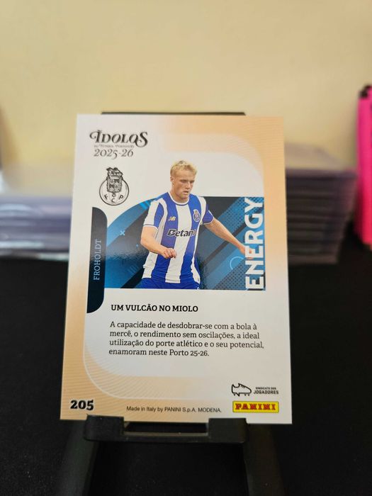 Victor Froholdt Idolos 2025-26 Energy #205