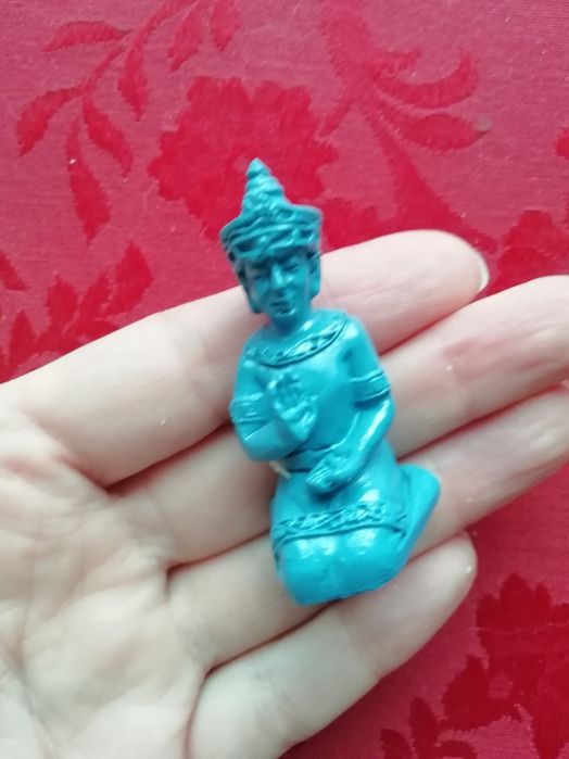 Buda azul oração e cura