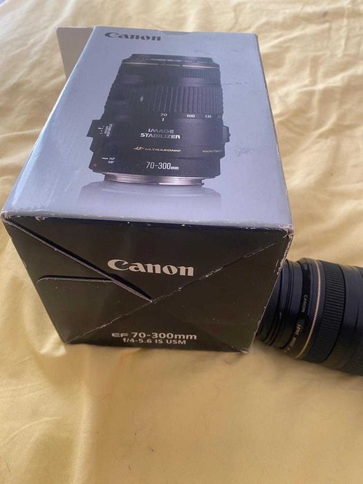 objetiva canon EF 70-300mm f/4-5.6 IS USM