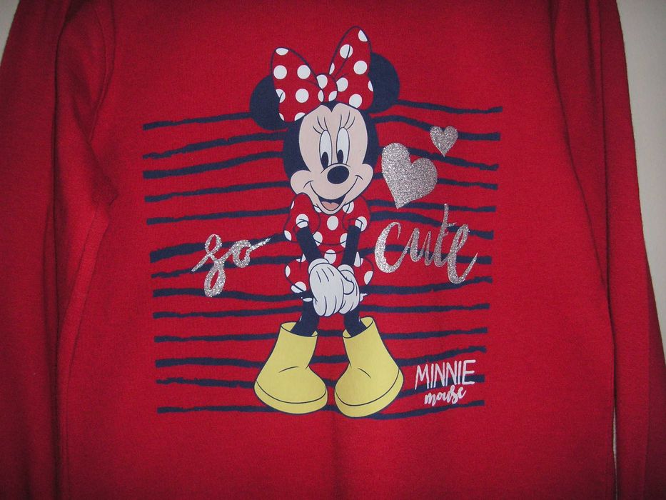 T Shirts Manga Comprida Minnie Mouse T/7 Anos