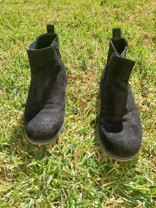 Botins pretos criança 34