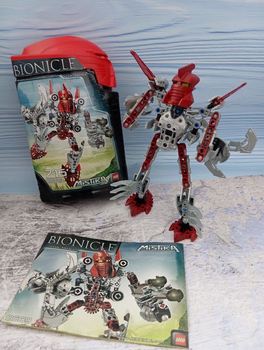 LEGO(Mistika) Bionicle 8689Toa Tahau,оригінал.