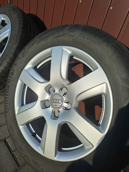 Orginalne felgi z oponami Audi A6.225x 55x 17