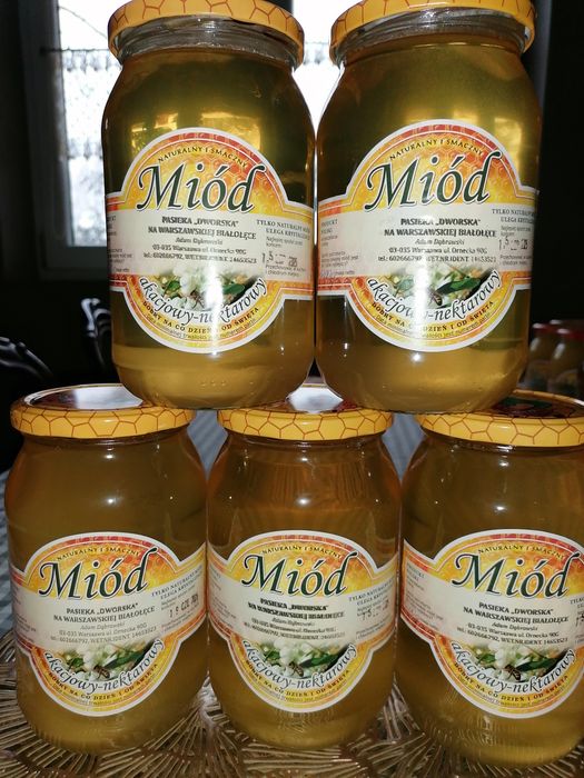 Miód z własnej pasieki 1,2kg