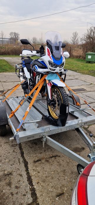 Przyczepa motocyklowa wynajem.  Przyczepka transport motocykli