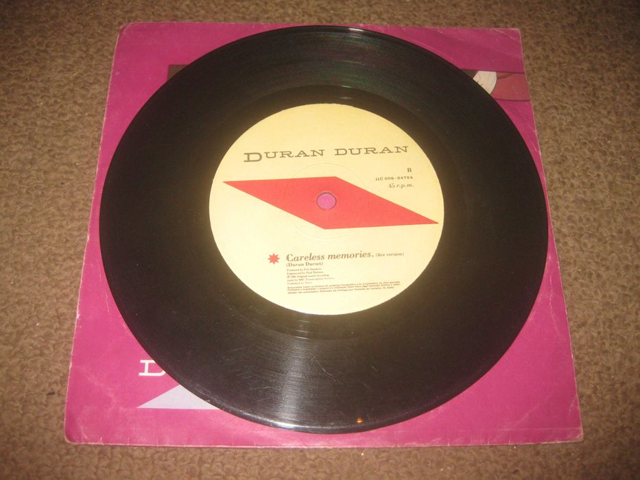 Vinil Single 45 rpm dos Duran Duran "Hungry Like The Wolf"
