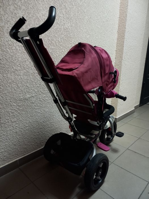 детский трехколесный велосипед Crosser One T-1 Eva Pink.