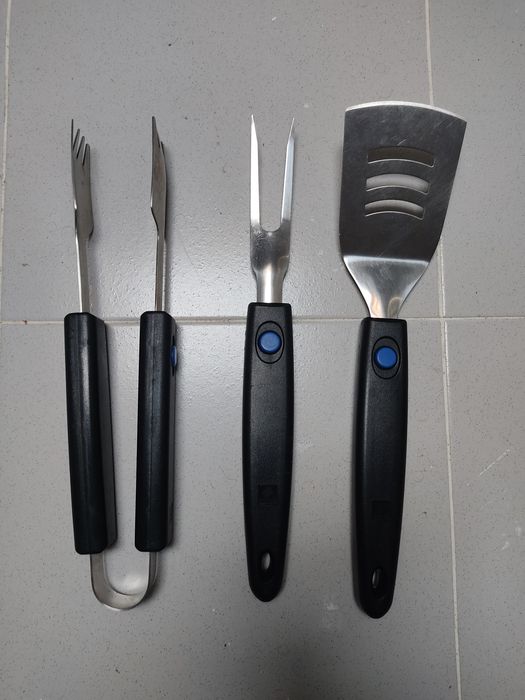 Utensílios para churrasco