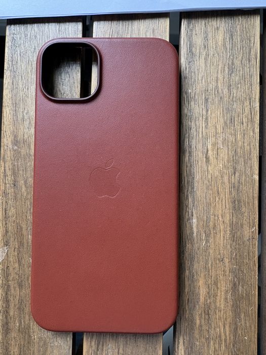 Чохол на iPhone 14 plus  шкіряний оригінал