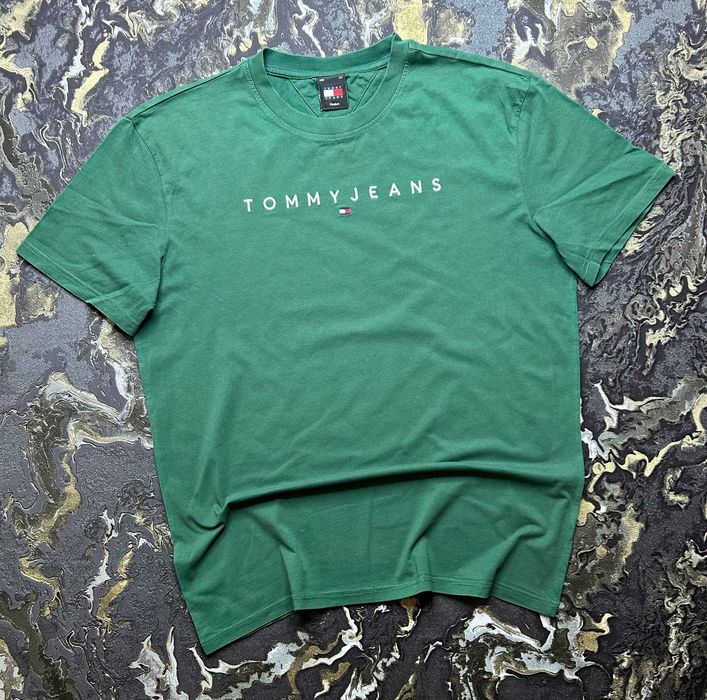 Футболки чоловічі Tommy Jeans Napapijri ellesse The North Face Nike Lyle Scott Vans vintage оригінал M