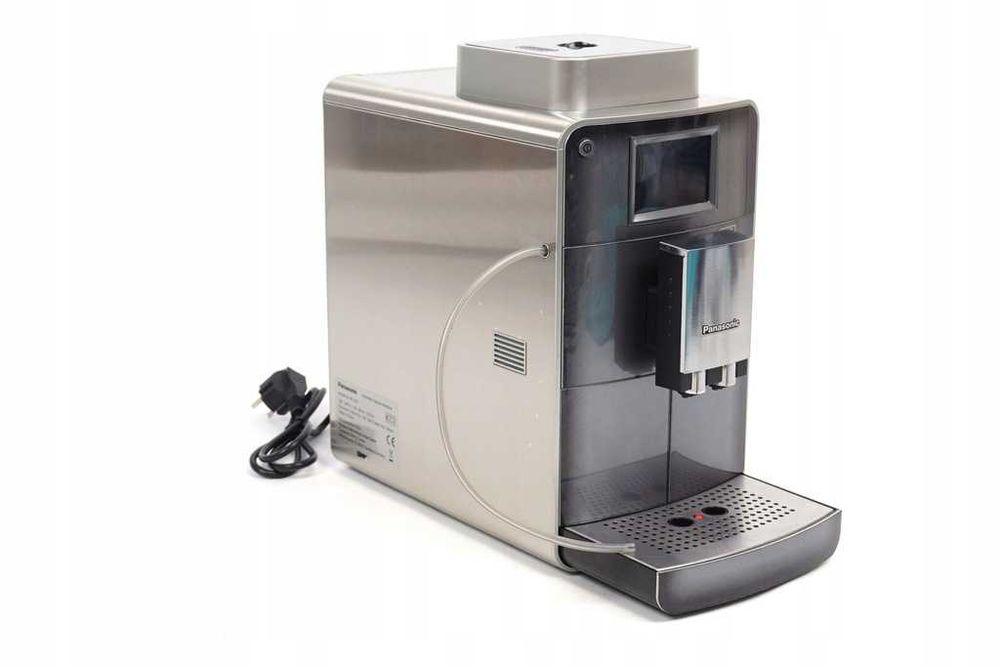 Ekspres ciśnieniowy Panasonic NC-ZA1 SREBRNY Capucino LAtte  Grafika