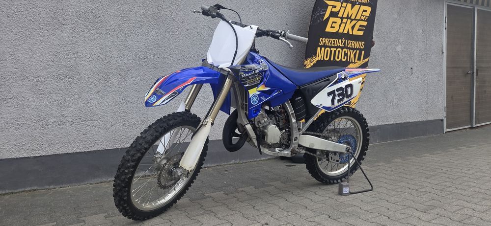 Yamaha Yz 125 Rok 2013 Super Stan Nowy tłok Vertex sel B V-Force Gruba Okleina alurama