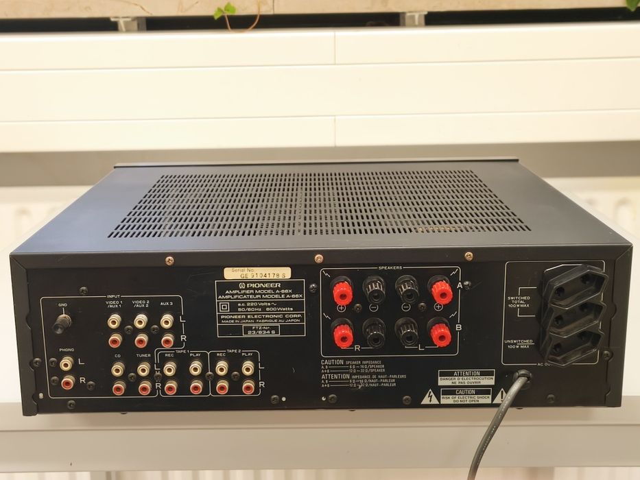 Стерео підсилювач Pioneer A-66X ! 2x100 Вт ! 11 кг ! Відмінний стан !