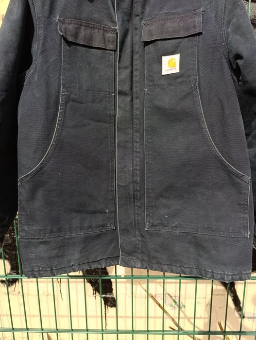 Винтажная рабочая куртка carhartt traditional coat duck made in usa