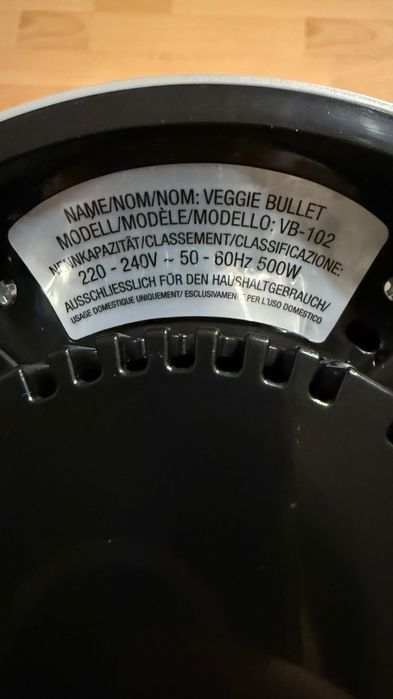 Veggie bullet VB-102