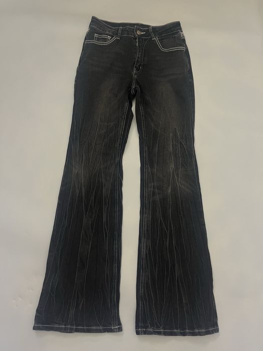 джинси bootcut indie sleaze y2k miss me type  streetwear flared