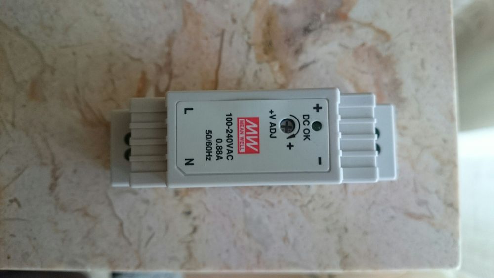 Fonte alimentação 24v MEAN WELL DR-15-24