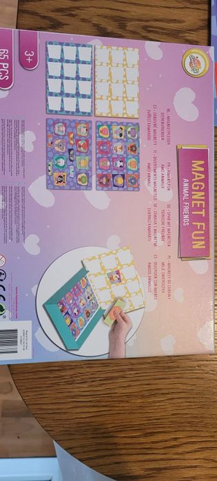 Gra magnetyczna, układanka dla dzieci