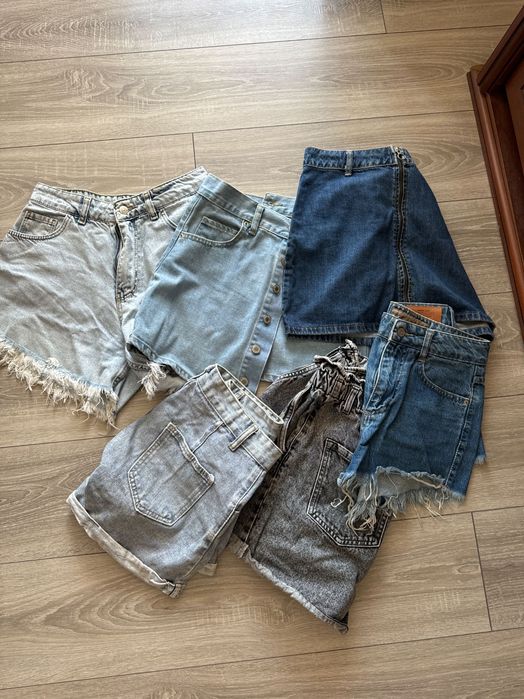 Джинсові шорти та спіднички М розмір